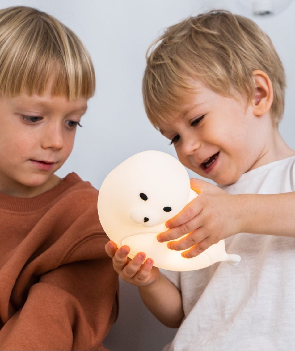 Lámpara Seal de Silicona con Control Remoto - Blanco