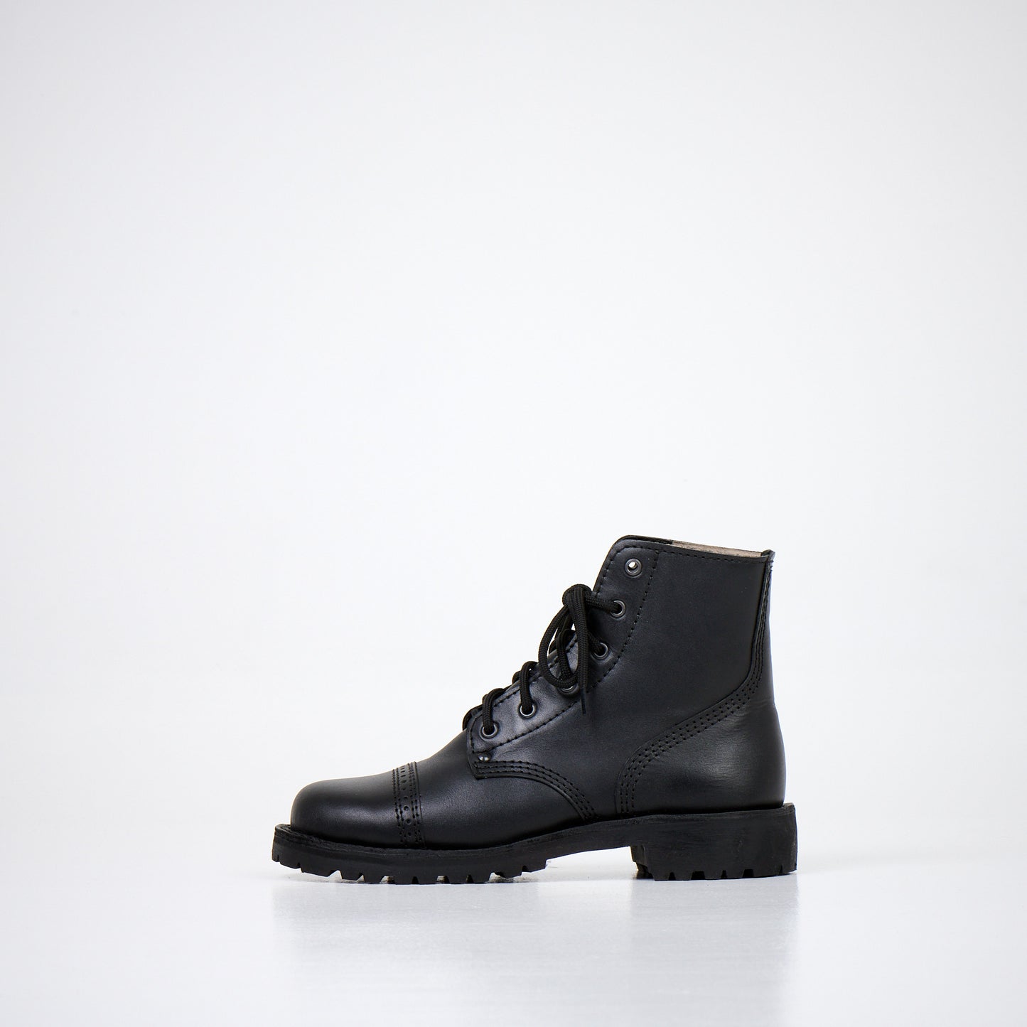 AIPI A-PS-2 - Negro, botas hechas a mano.